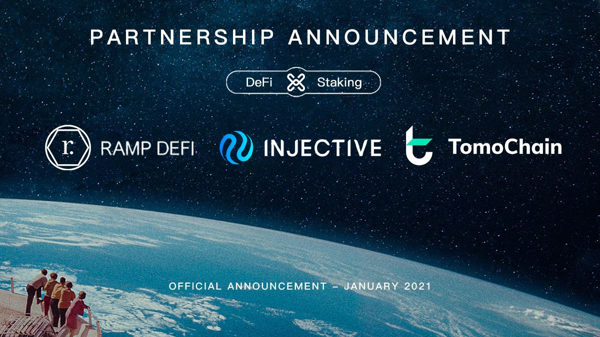 Injective Set to Launch Cross-Chain Staking Derivatives with Collaborators Ramp DeFi and TomoChain