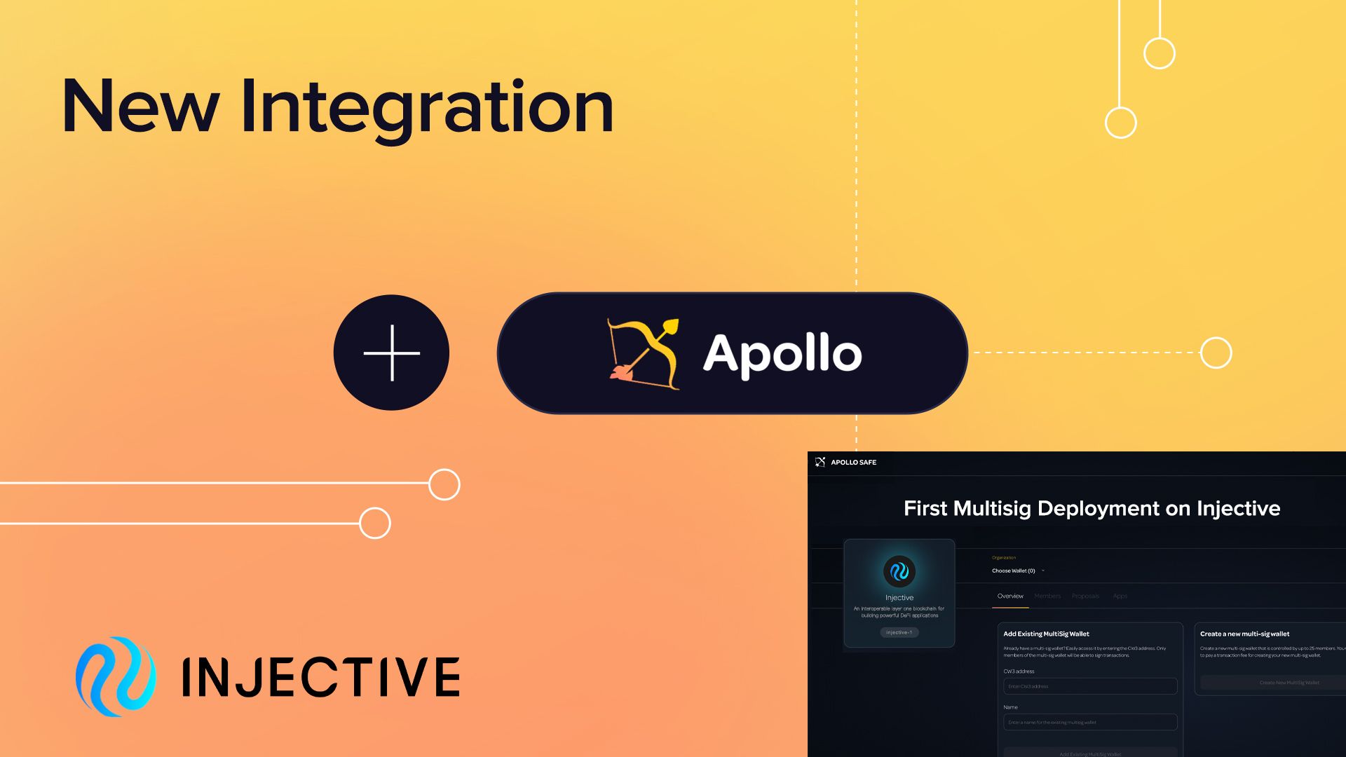 Apollo Safe 在 Injective 上部署首个多签协议