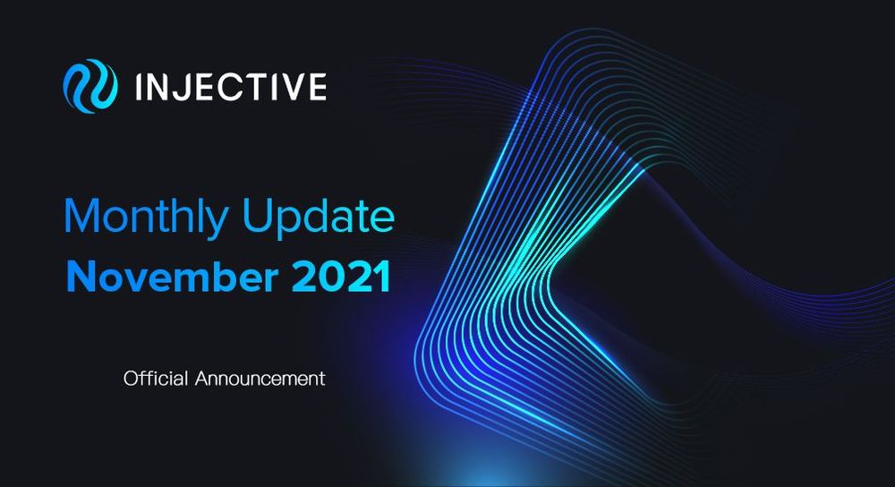 Injective November Update: Mainnet and Astro Incentive Program Launch