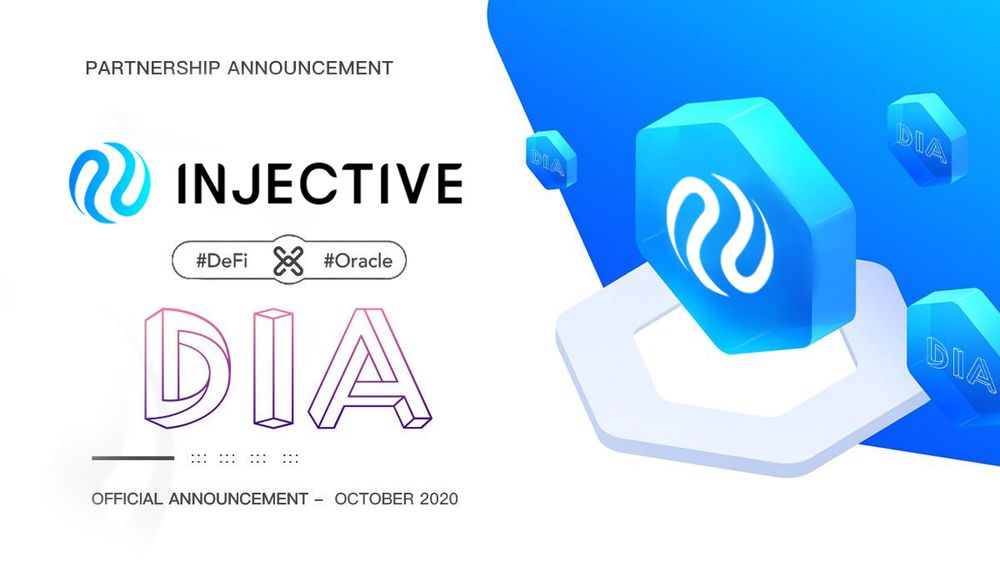 Injective Collaborates with DIA to Expand its Decentralized Oracle Ecosystem