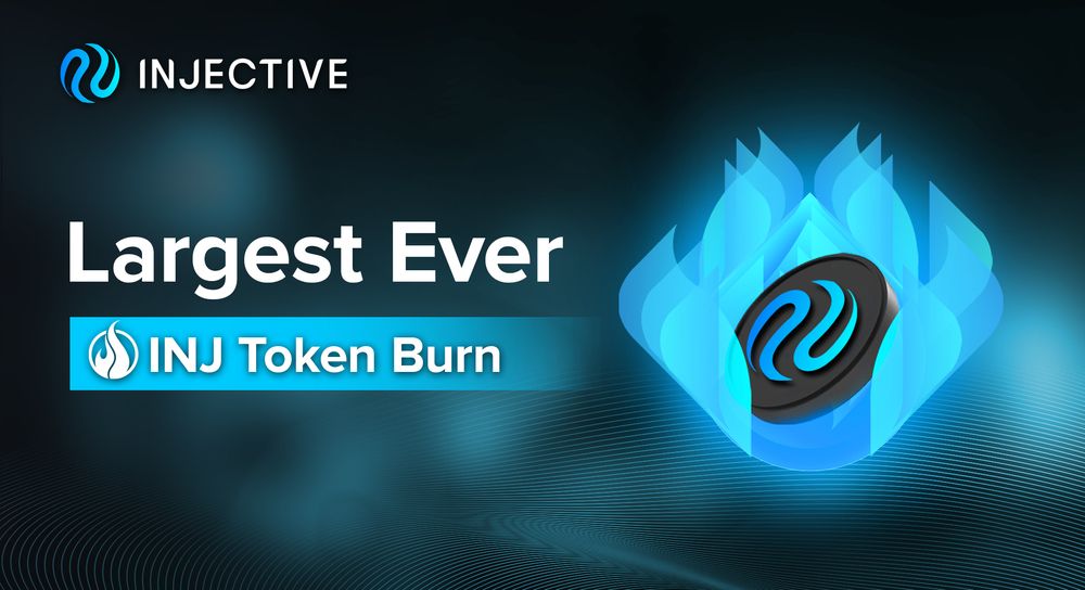 The Largest Injective (INJ) Token Burn in History