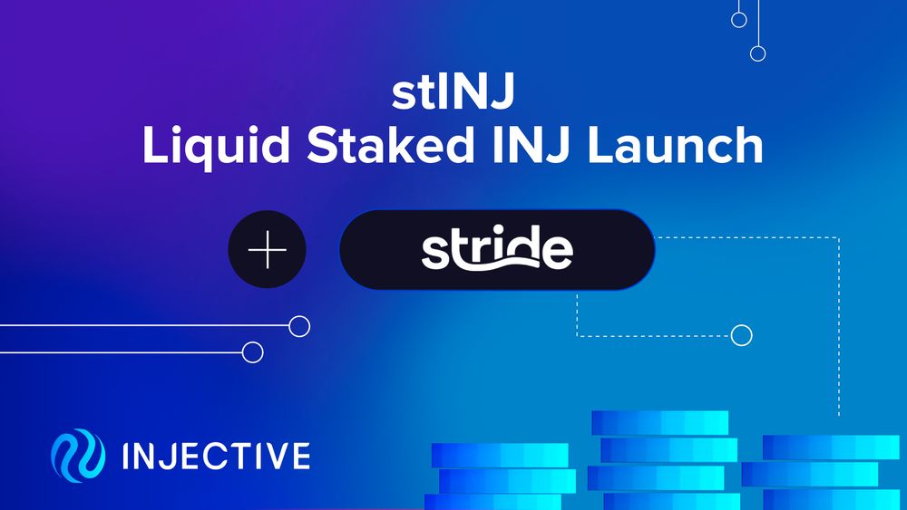 Injective Releases Liquid Staking with Stride