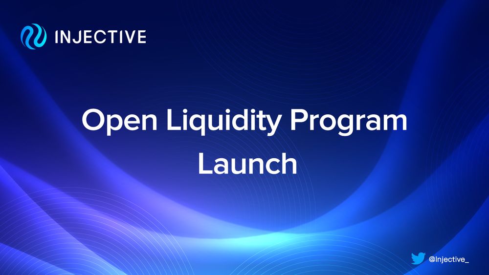 Open Liquidity Program (OLP) Launch
