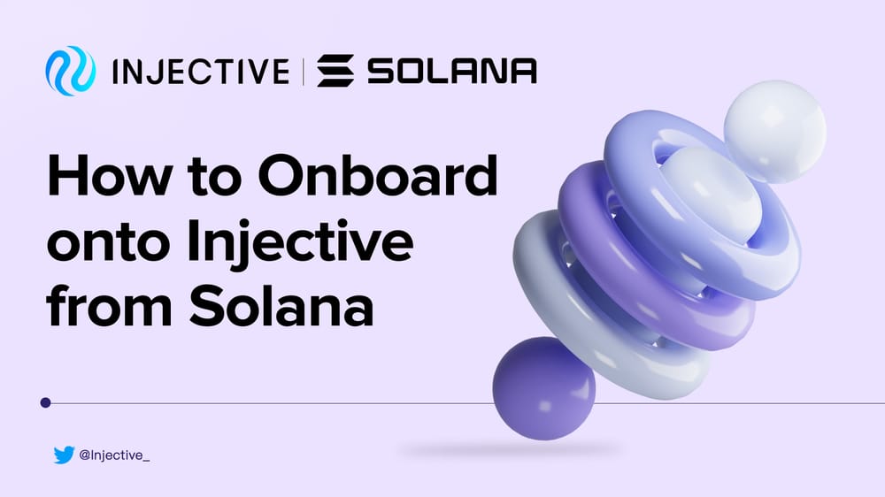 How To Bridge From Solana To Injective Using Phantom