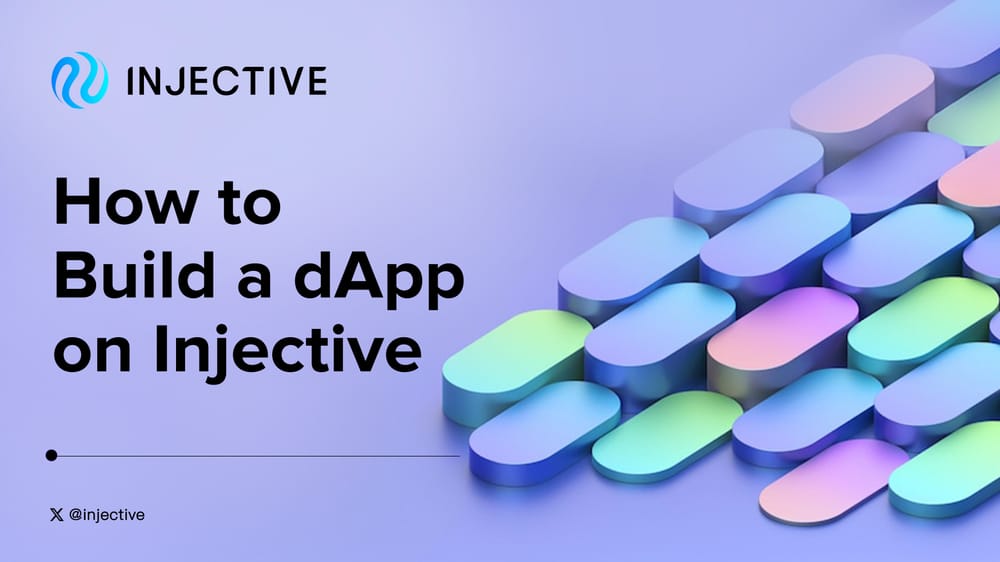 Launch a dApp on Injective