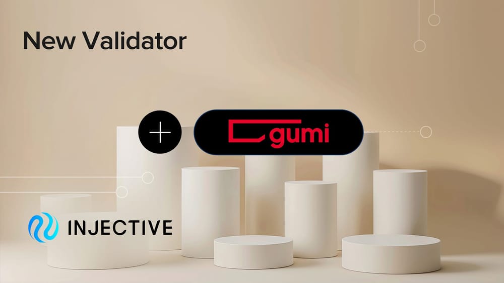 游戏大厂 gumi 成为 Injective 验证者