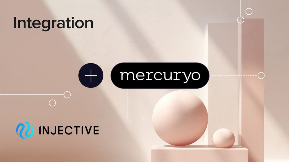 Mercuryo Brings Fiat On-Ramp to Injective