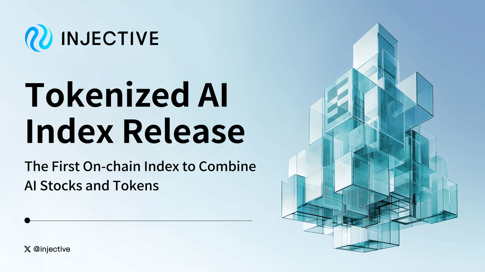 Injective Pioneers the Convergence of On-Chain Stocks and Crypto with Groundbreaking AI Index Product