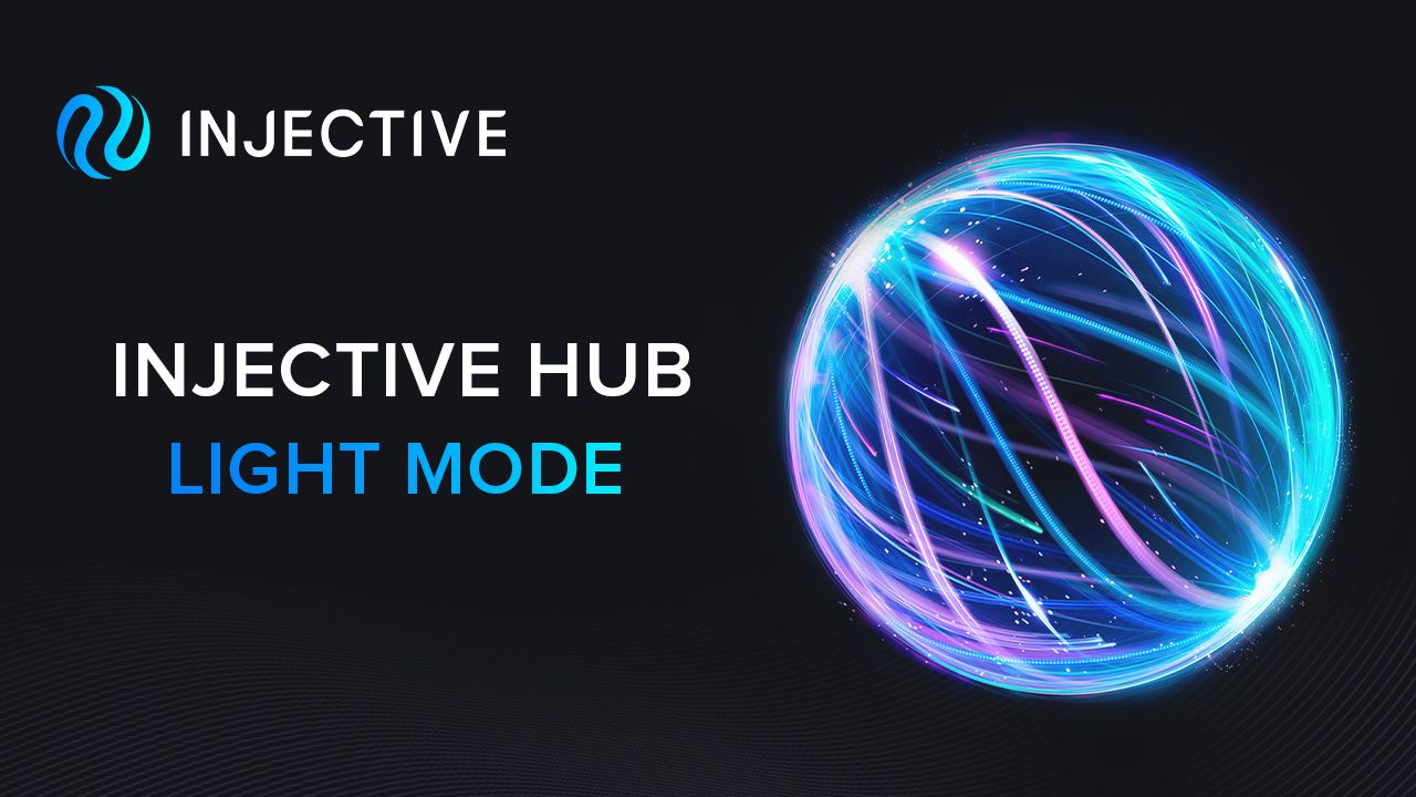 Injective Hub Light Mode Update