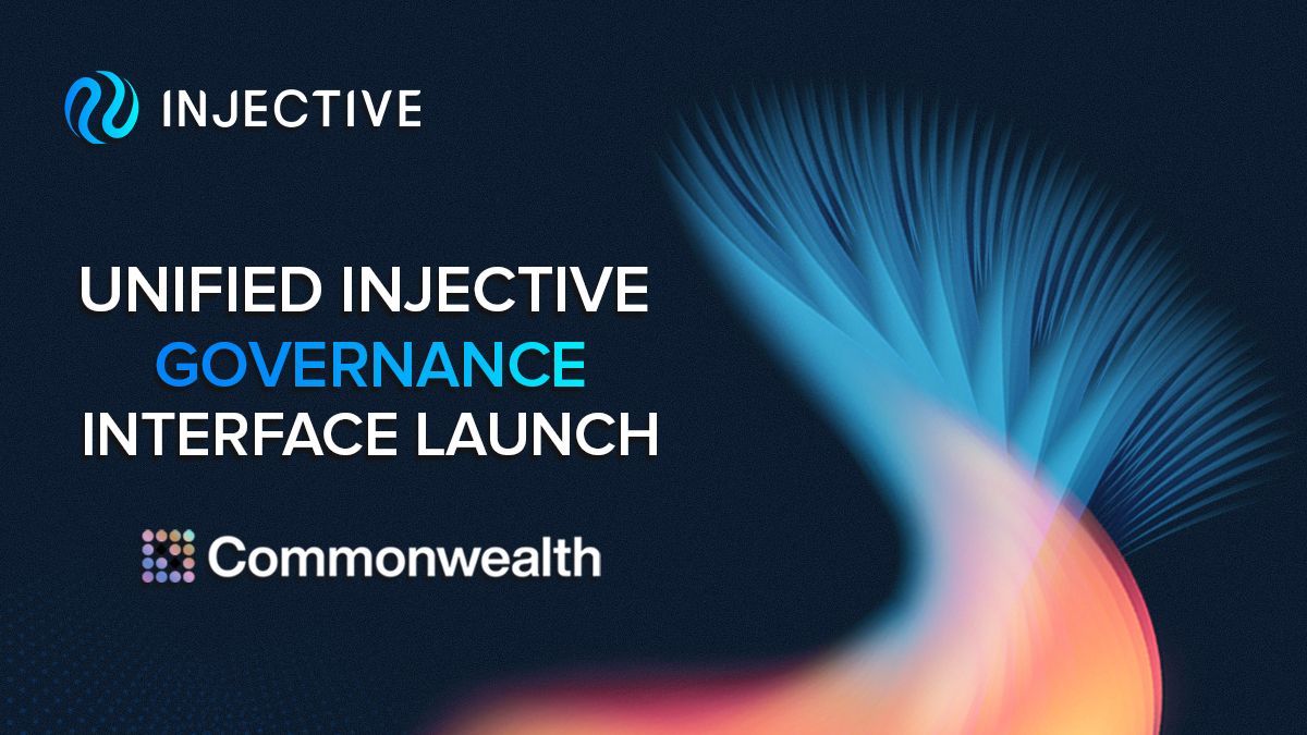 Injective Launches Unified Governance Interface with Commonwealth