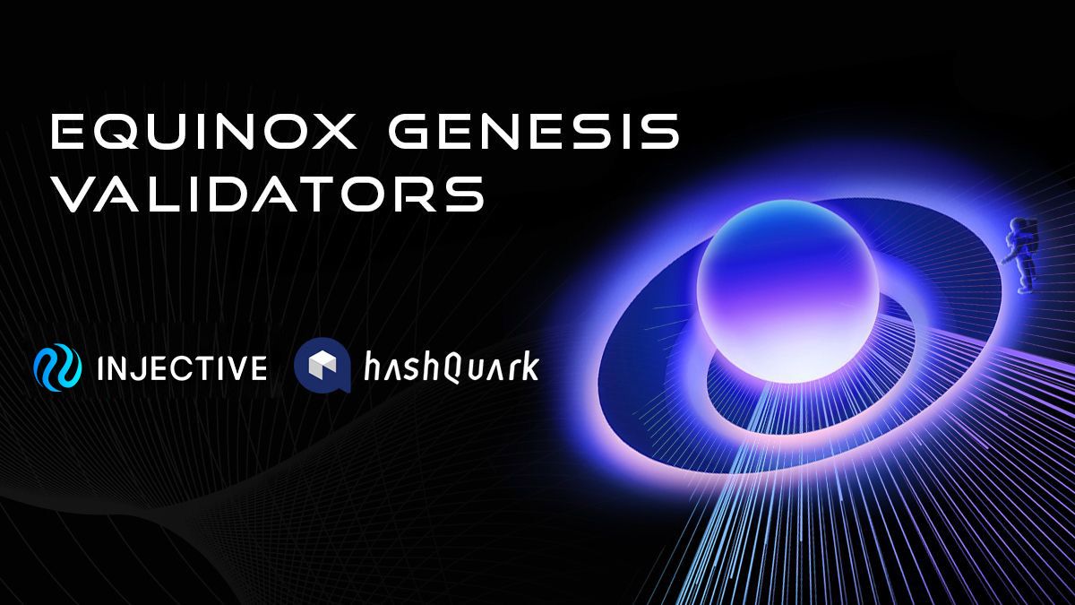 Largest Asian Staking Provider HashQuark Partners with Injective as a Genesis Validator