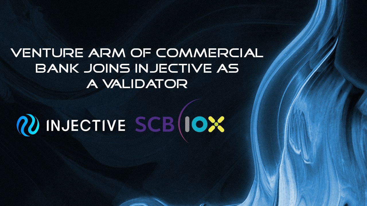 The Venture Arm of One of the Largest Commercial Banks in Southeast Asia Becomes the Latest Injective Validator