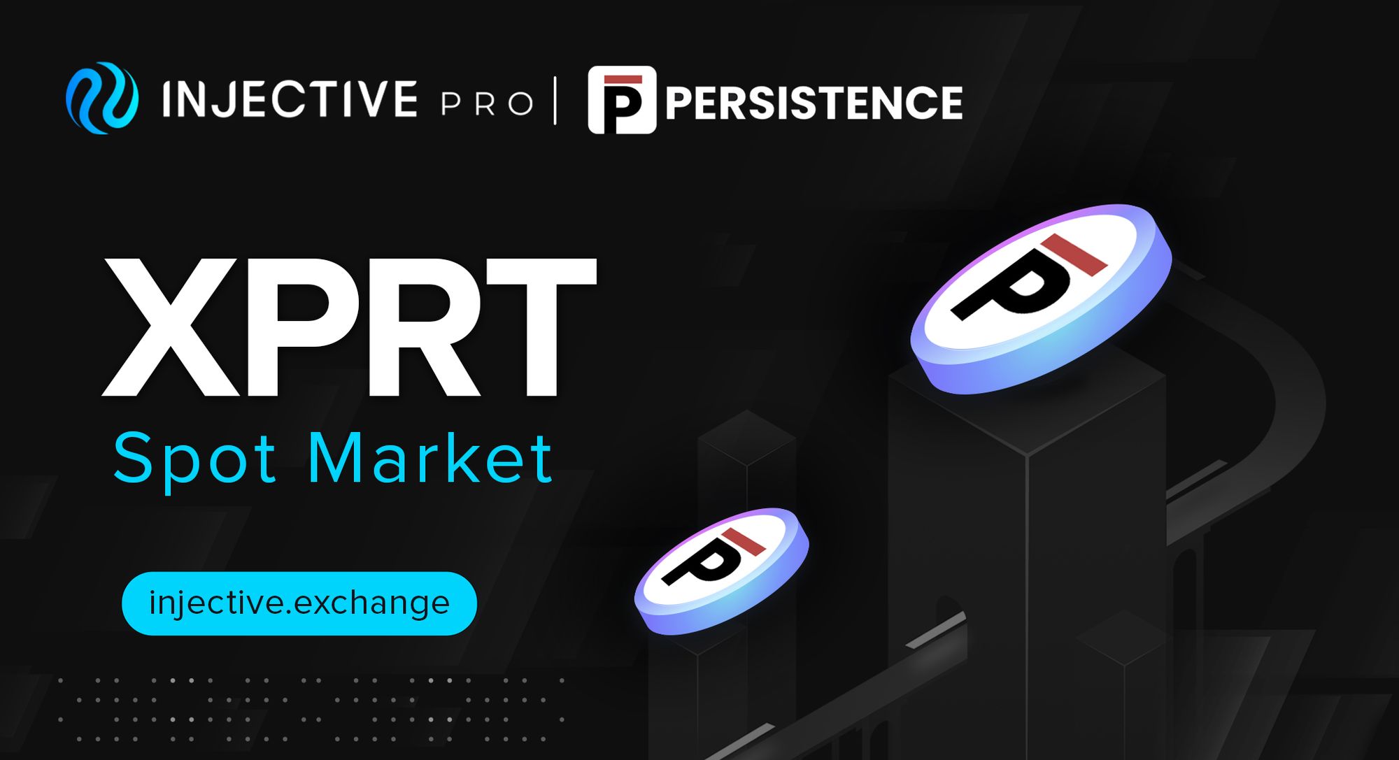 Decentralized Persistence (XPRT) Spot Market Listing on Injective Pro