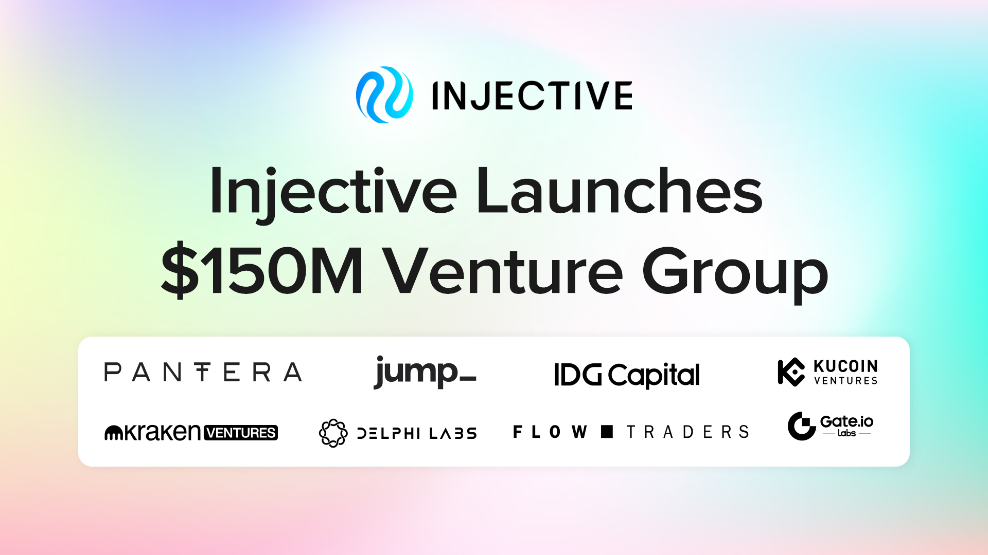 Injective Launches 150M Venture Group