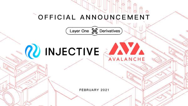 Injective is Integrating with Avalanche to Launch a Diverse Array of Interoperable Derivatives