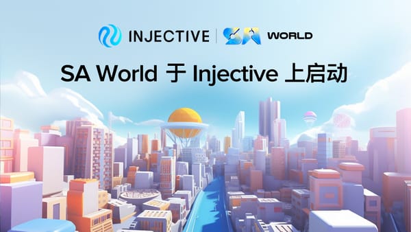 SA World 迁移至 Injective 生态以推进 GameFi 发展
