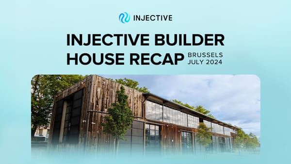 Recap: The First Ever Injective Builder House